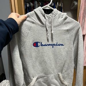 Women’s Grey Champion Hoodie/Sweatshirt size M